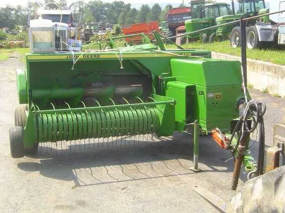 john deere 468 square baler specs
