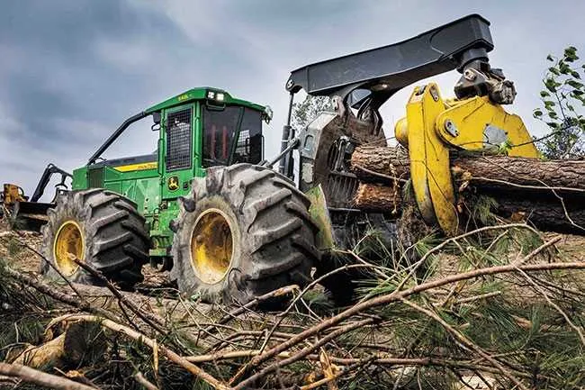 848 john deere skidder specs