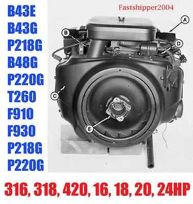 john deere gasoline 24hp engine specs