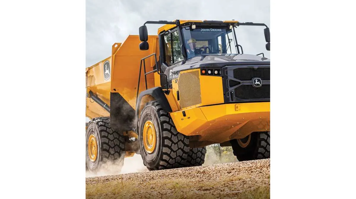 john deere 410e truck specs