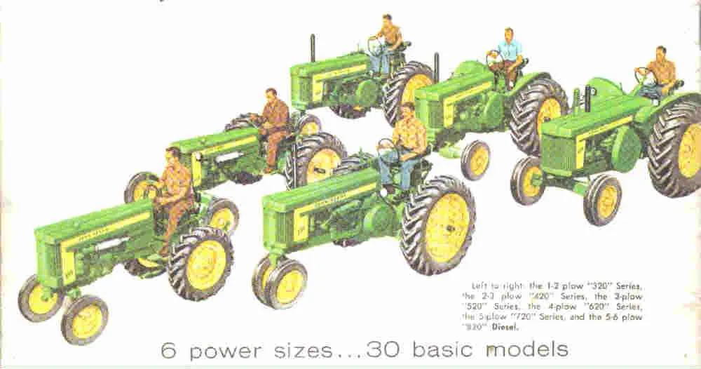 john deere 620 specs