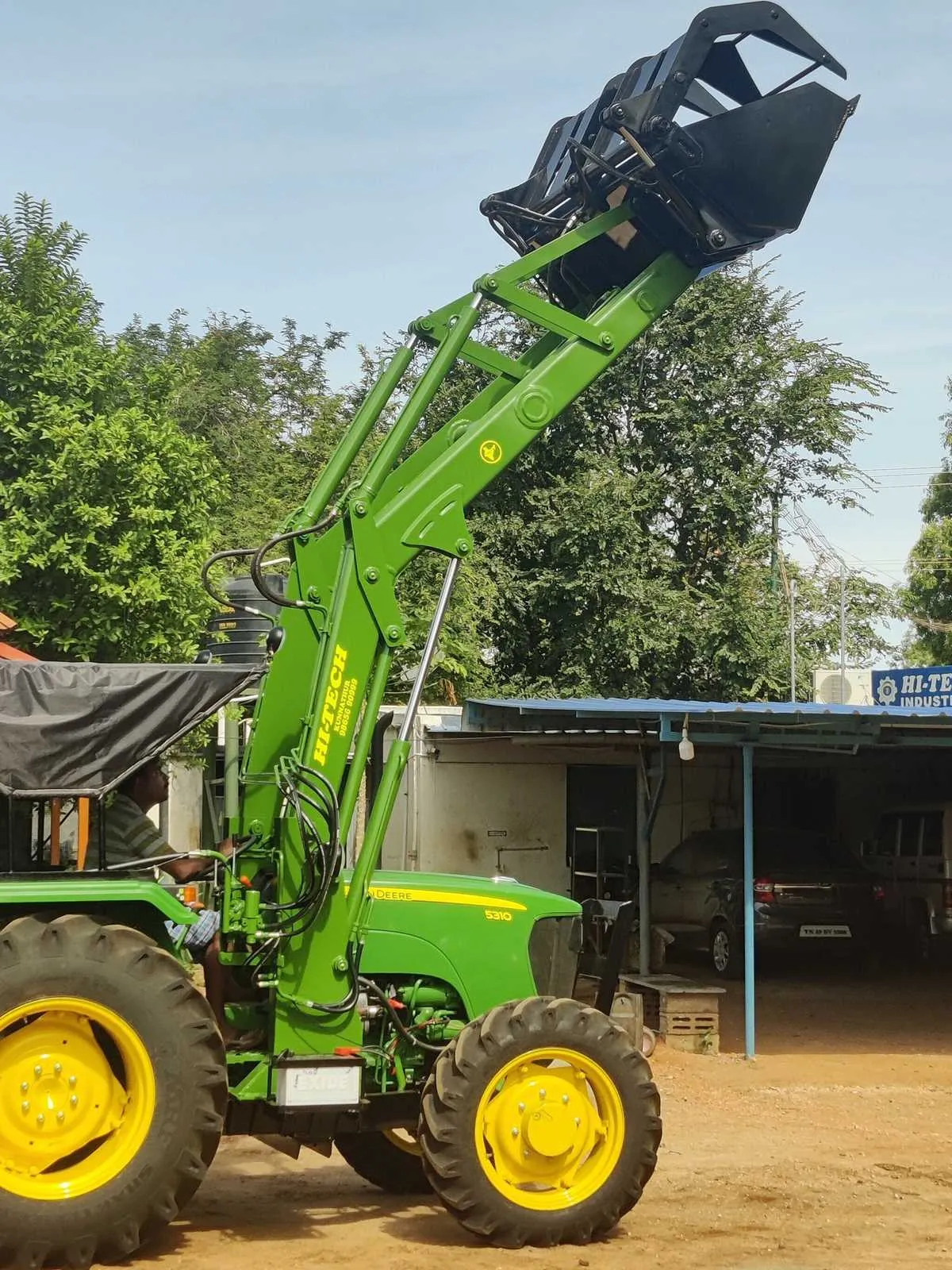 john deere 225 excavator lifting specs