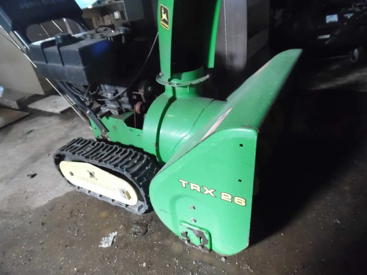 john deere trx26 snowblower specs john deere trx26 snowblower specs