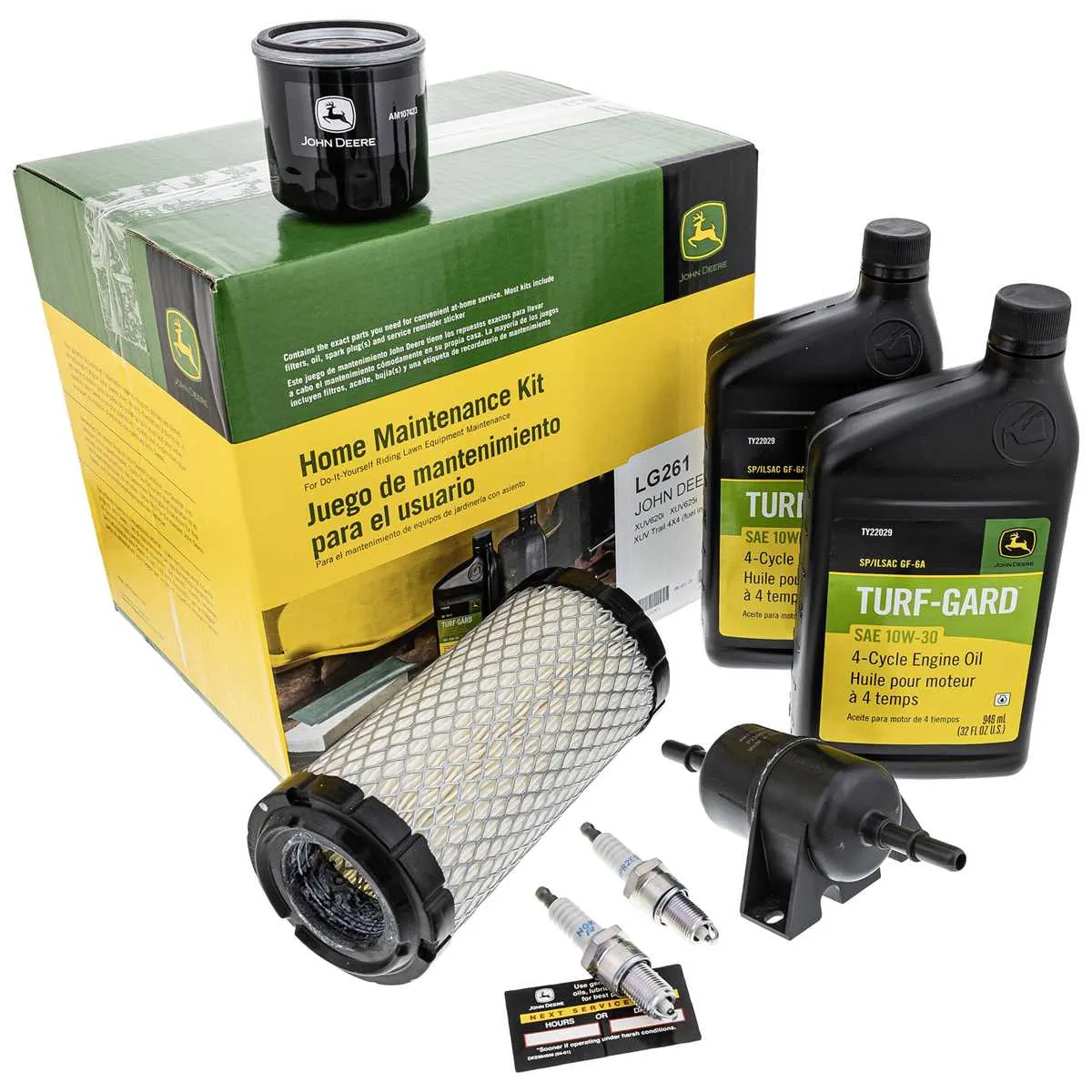 john deere gator oil specs