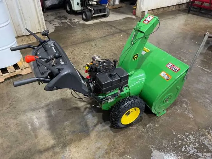 john deere snow thrower p826h speca