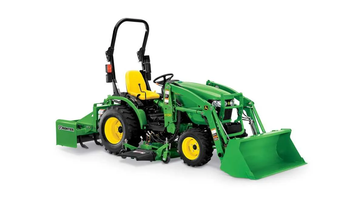 john deere h160 loader specs