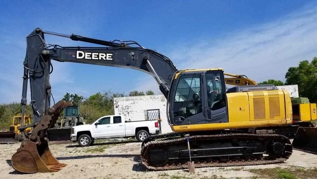 490 john deere excavator specs