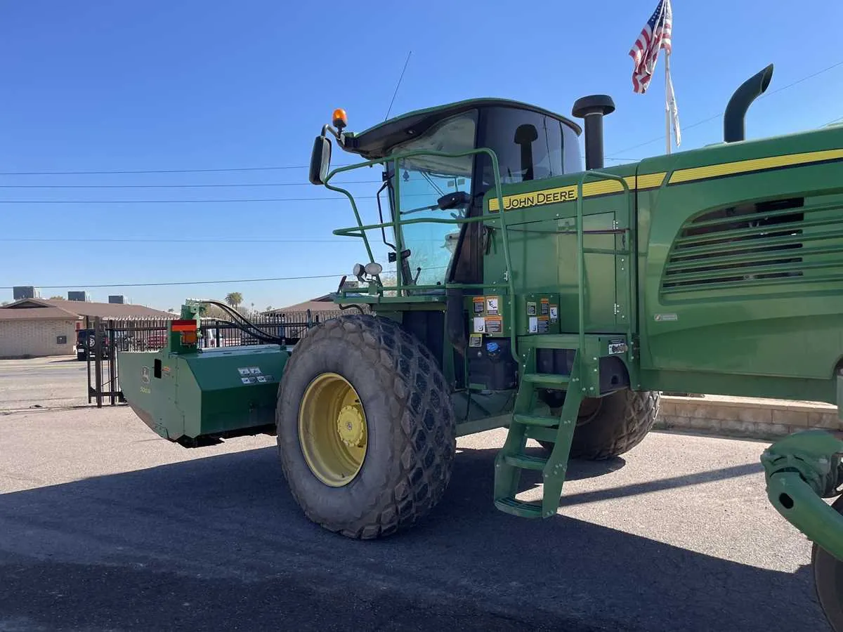 john deere r450 windrower specs