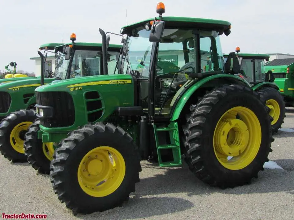 john deere 6115d tractor specs and factory of origin