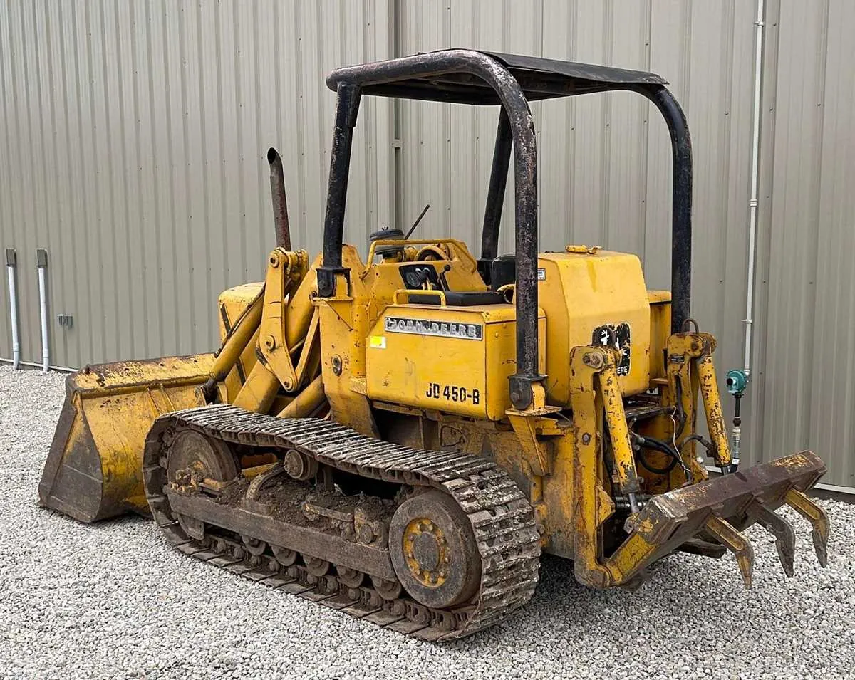 john deere 450c track loader specs