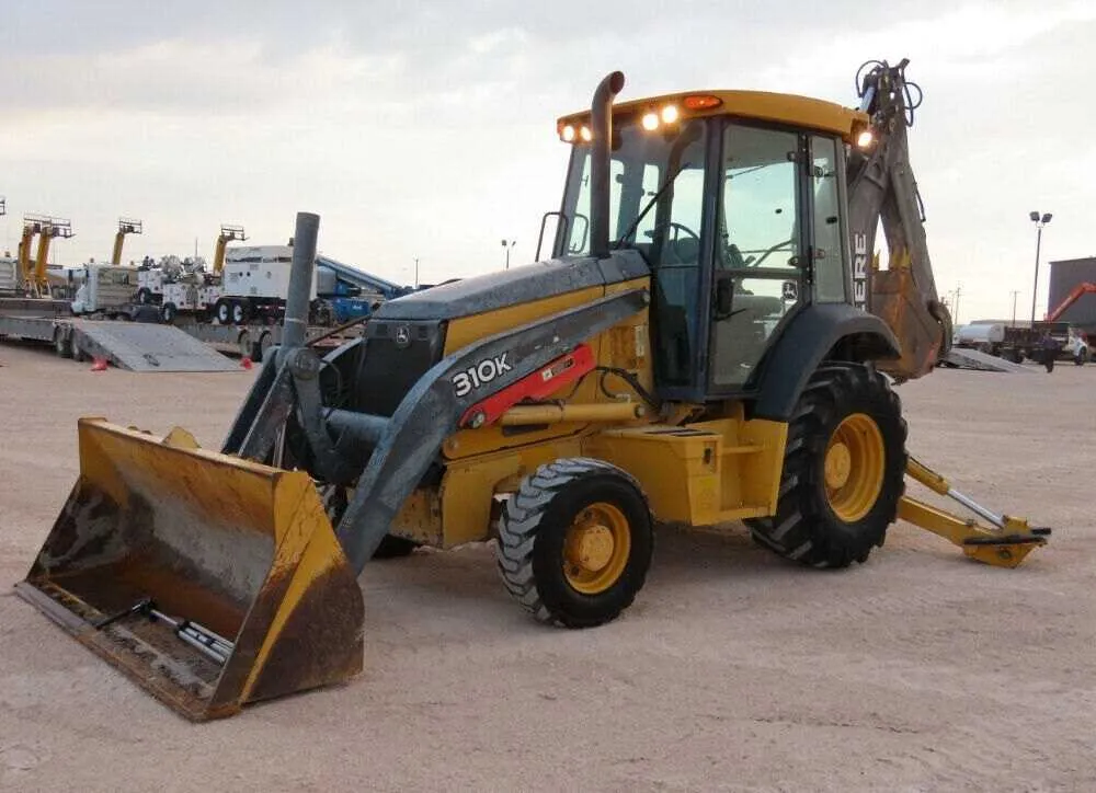 engine specs john deere 310k backhoe