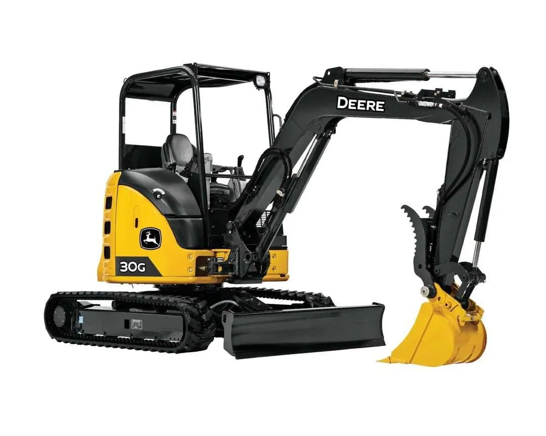 john deere excavator spec