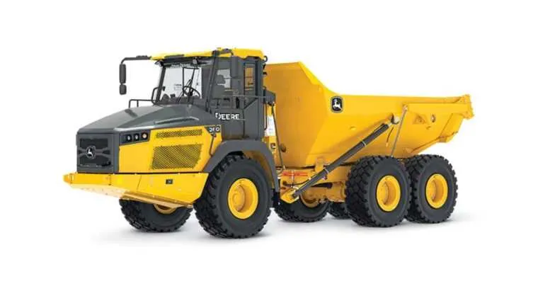 john deere 40 ton dump truck body specs