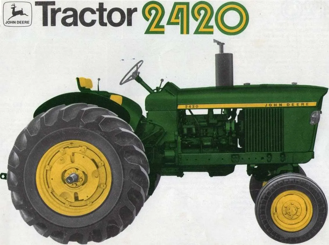 john deere 2420 swather specs