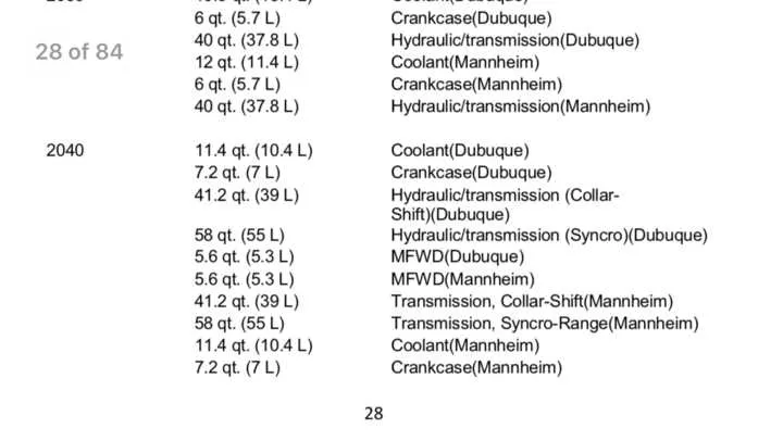 fluid specs for john deere tractor fluid specs for john deere tractor