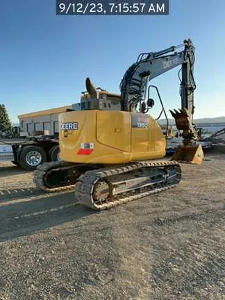 john deere 135 excavator specs
