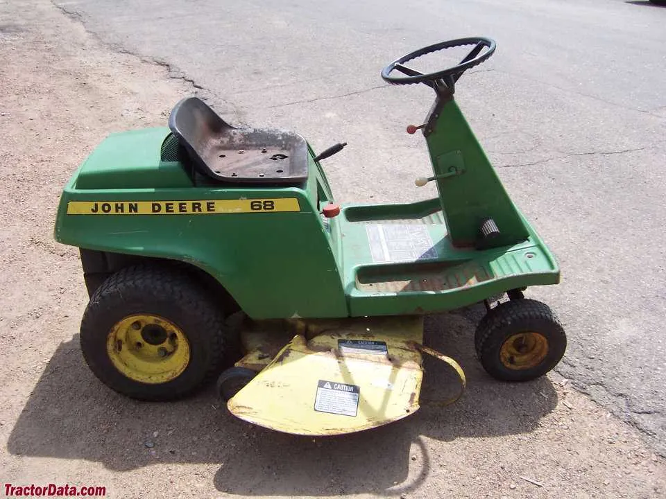 john deere 68 specs
