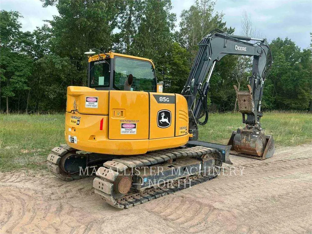 85g john deere excavator specs