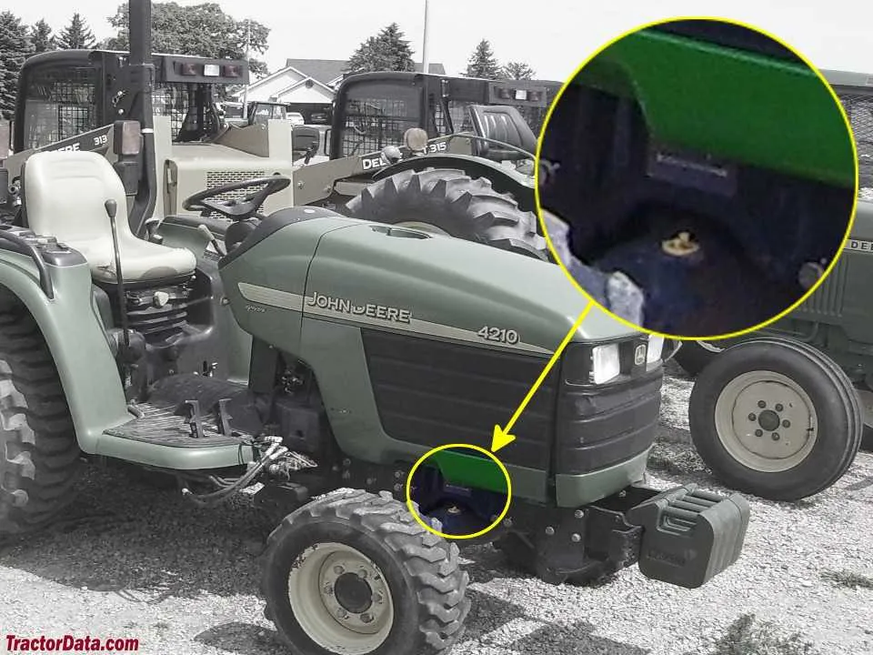 john deere 4310 loader specs