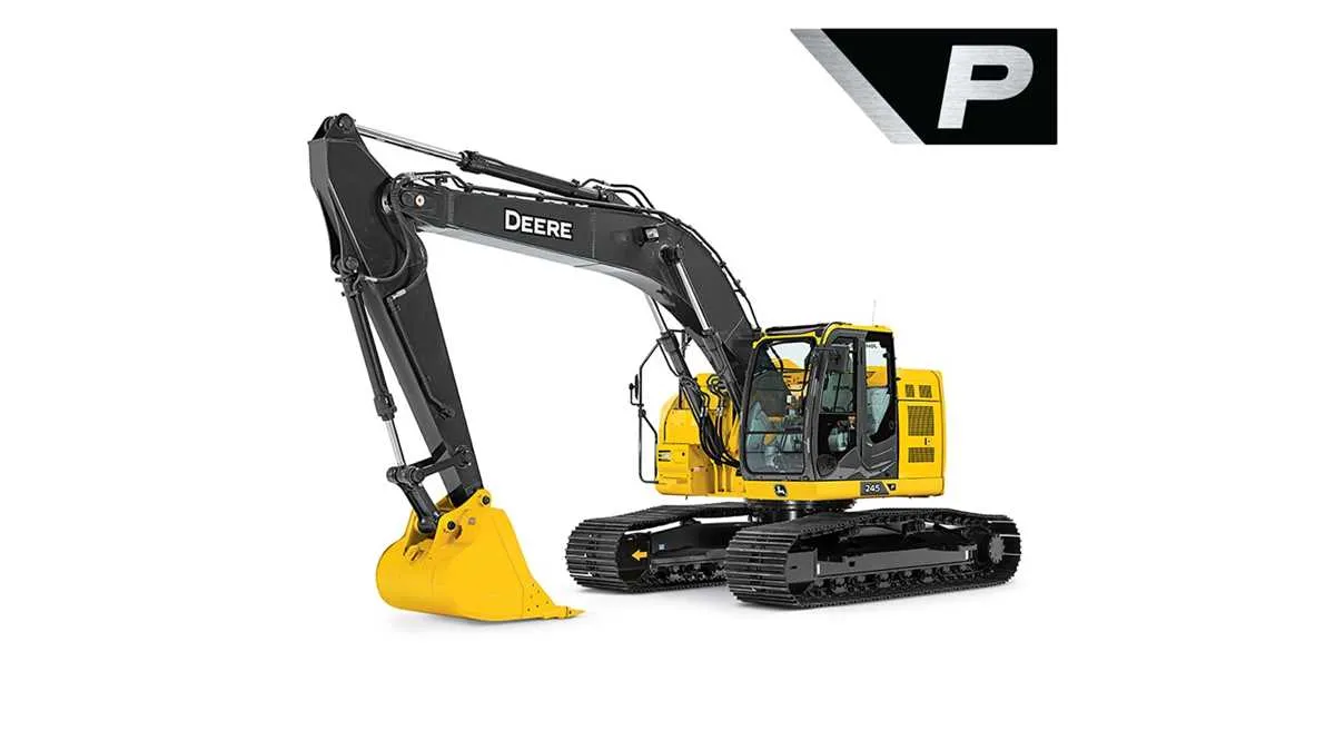 john deere 245 track hoe specs