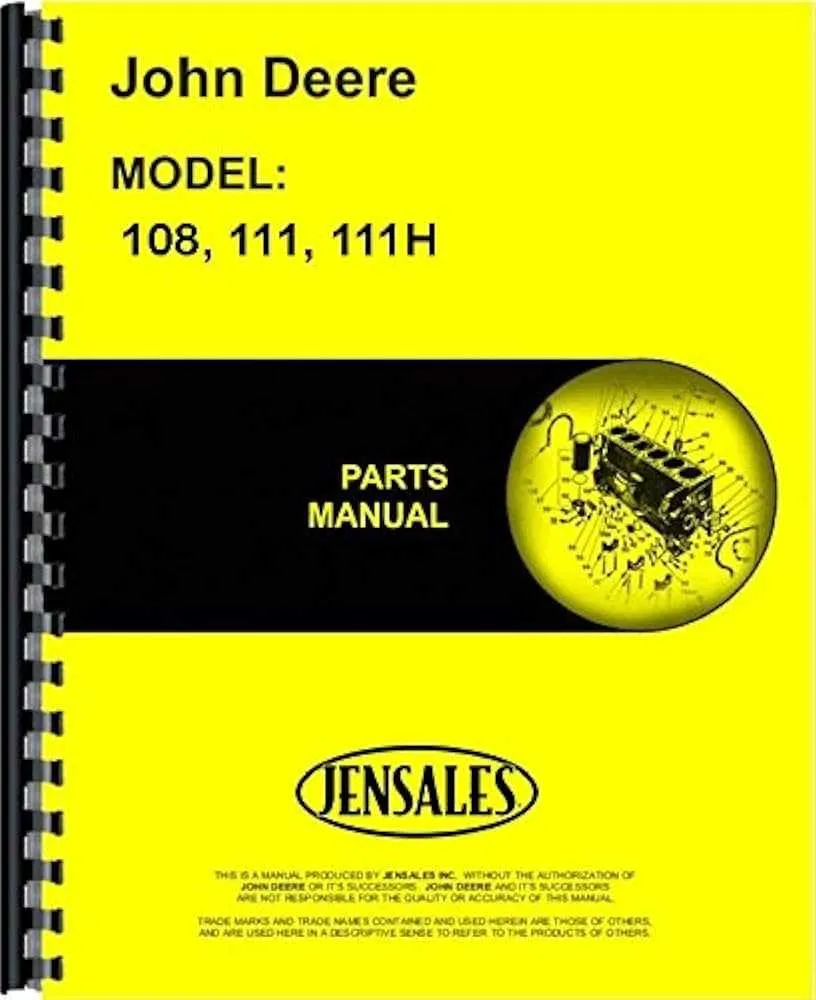john deere 108 specs john deere 108 specs