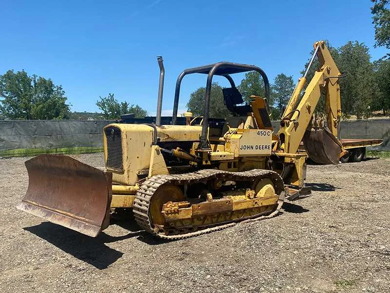 1990 john deere 450 dozer specs
