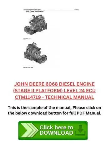 6068 john deere torque specs