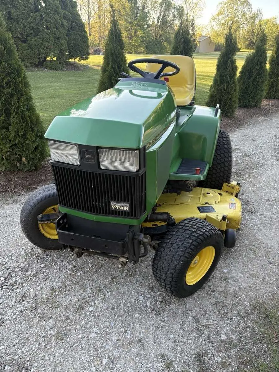 john deere 425 mower specs