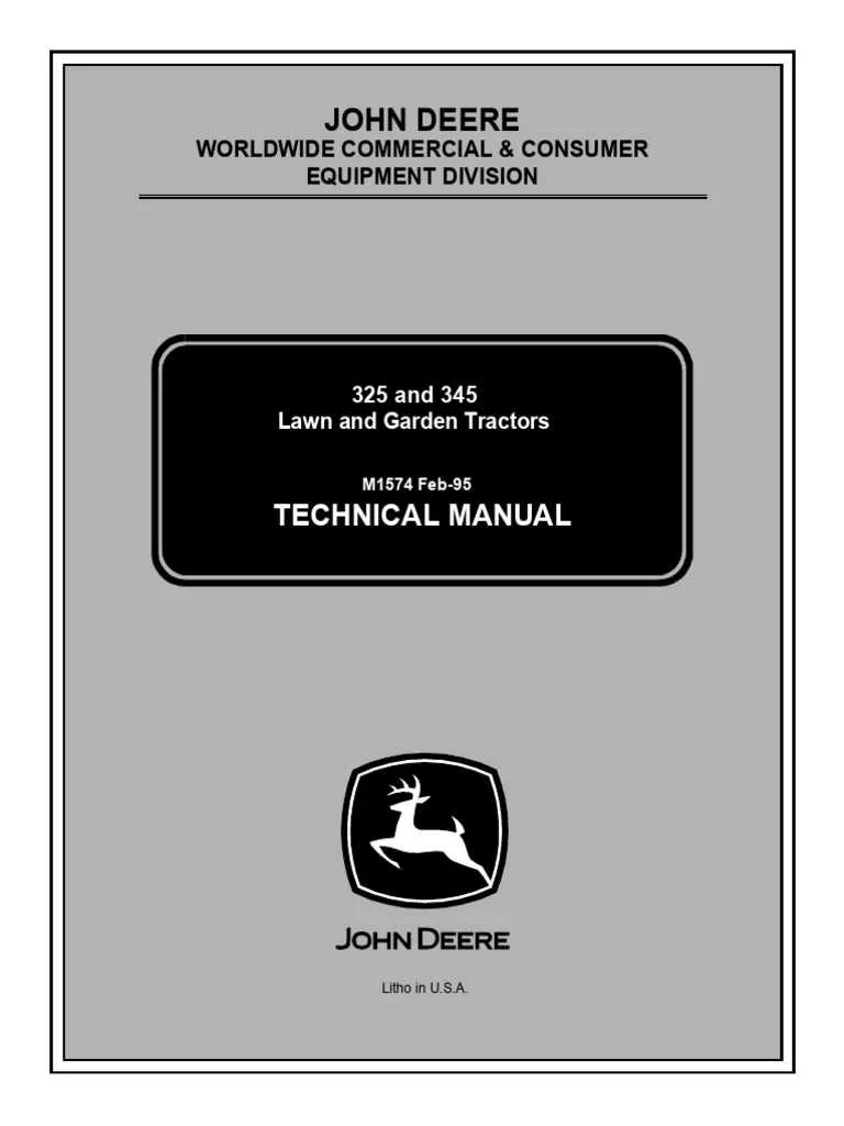 john deere 325 lawn tractor specs