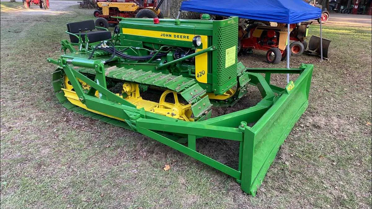 john deere 420c specs