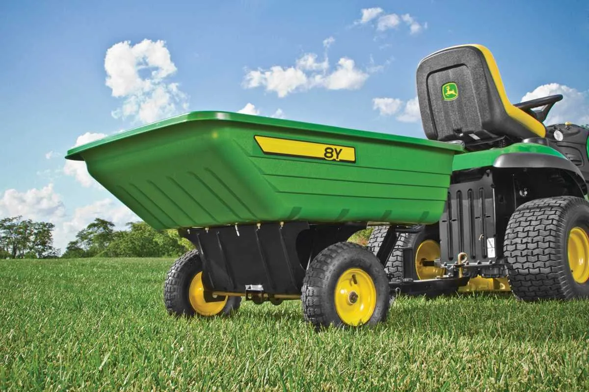 john deere 8 cu ft poly cart specs