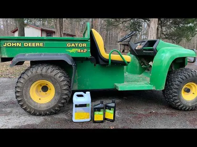john deere gator oil specs