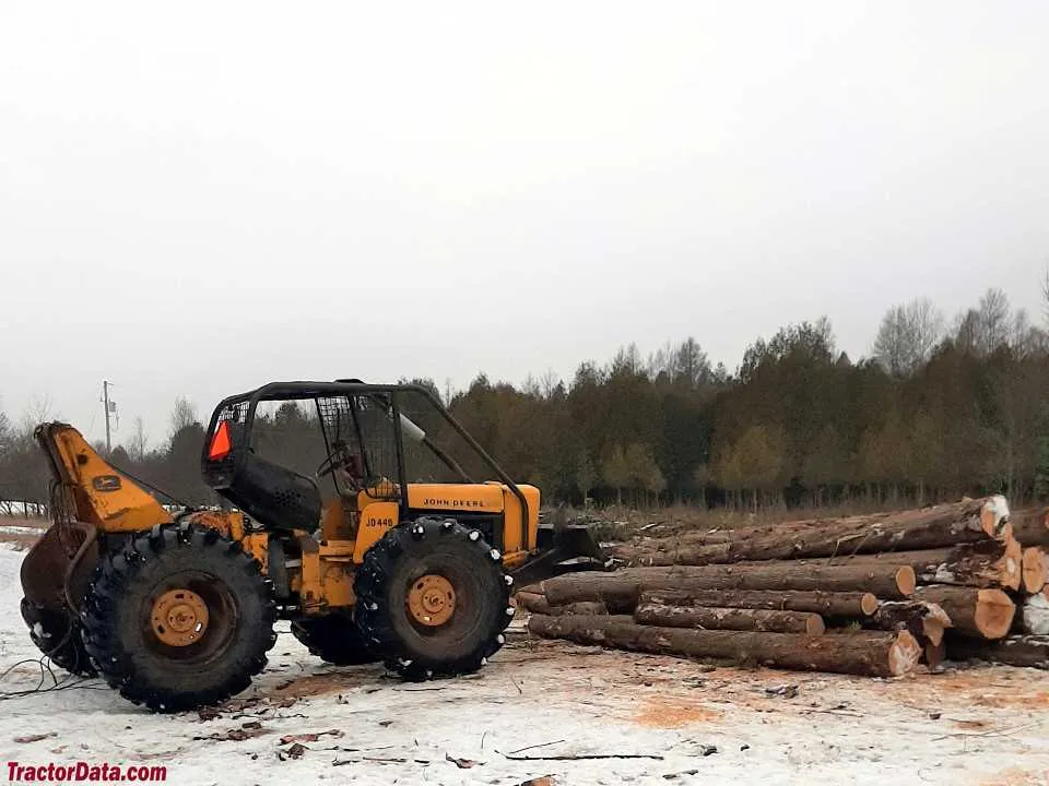 john deere 440 skidder engine specs