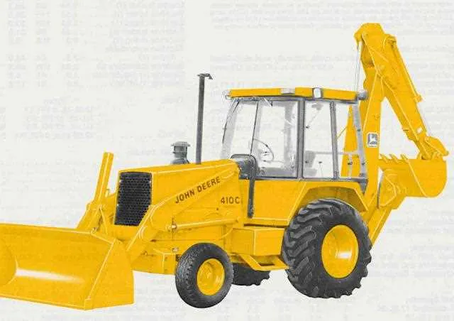 john deere 410 loader specs