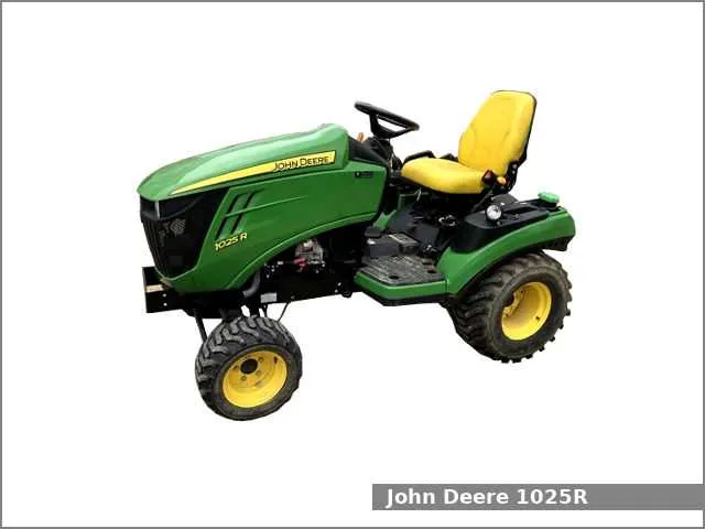 john deer 1025r specs