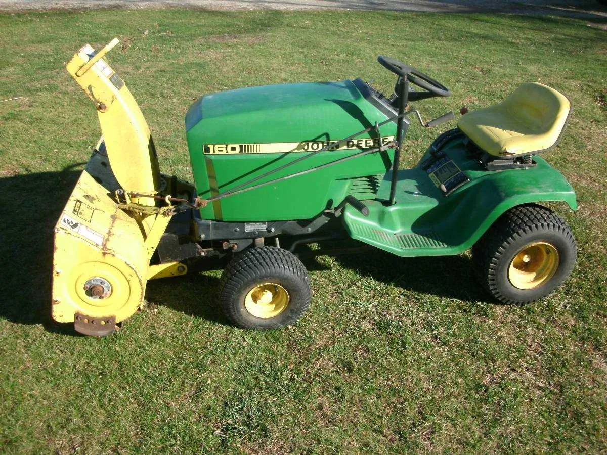 john deer 160 specs
