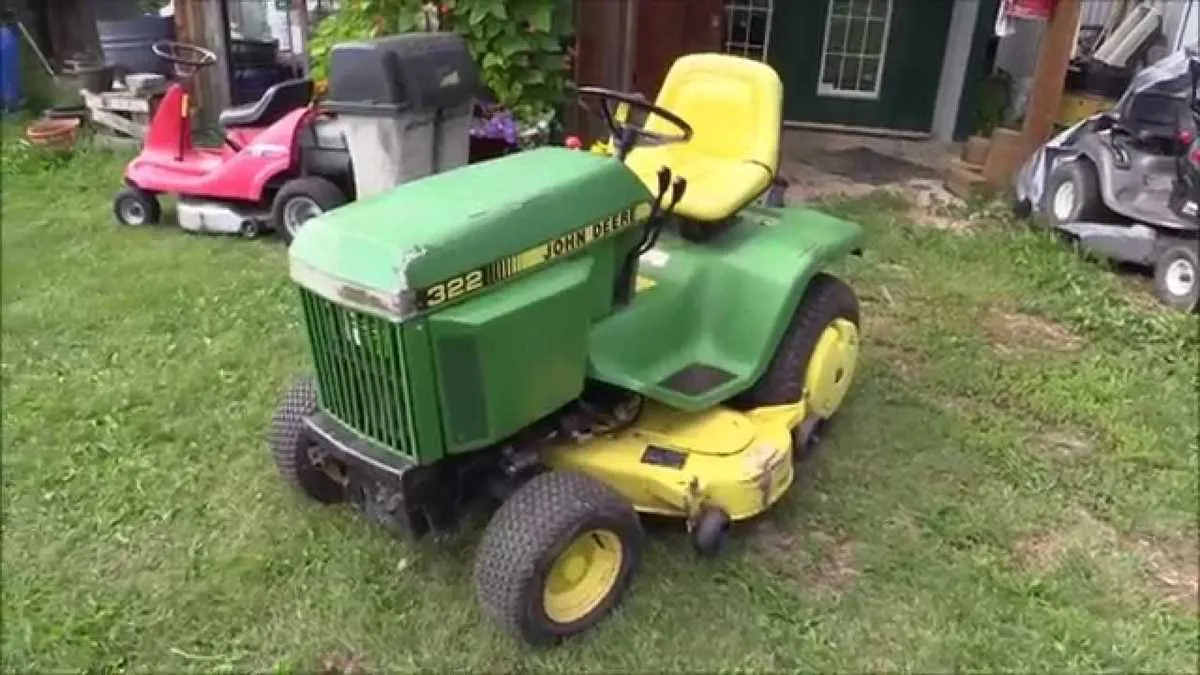 john deer 322 specs