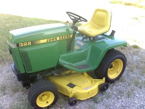 john deer 322 specs