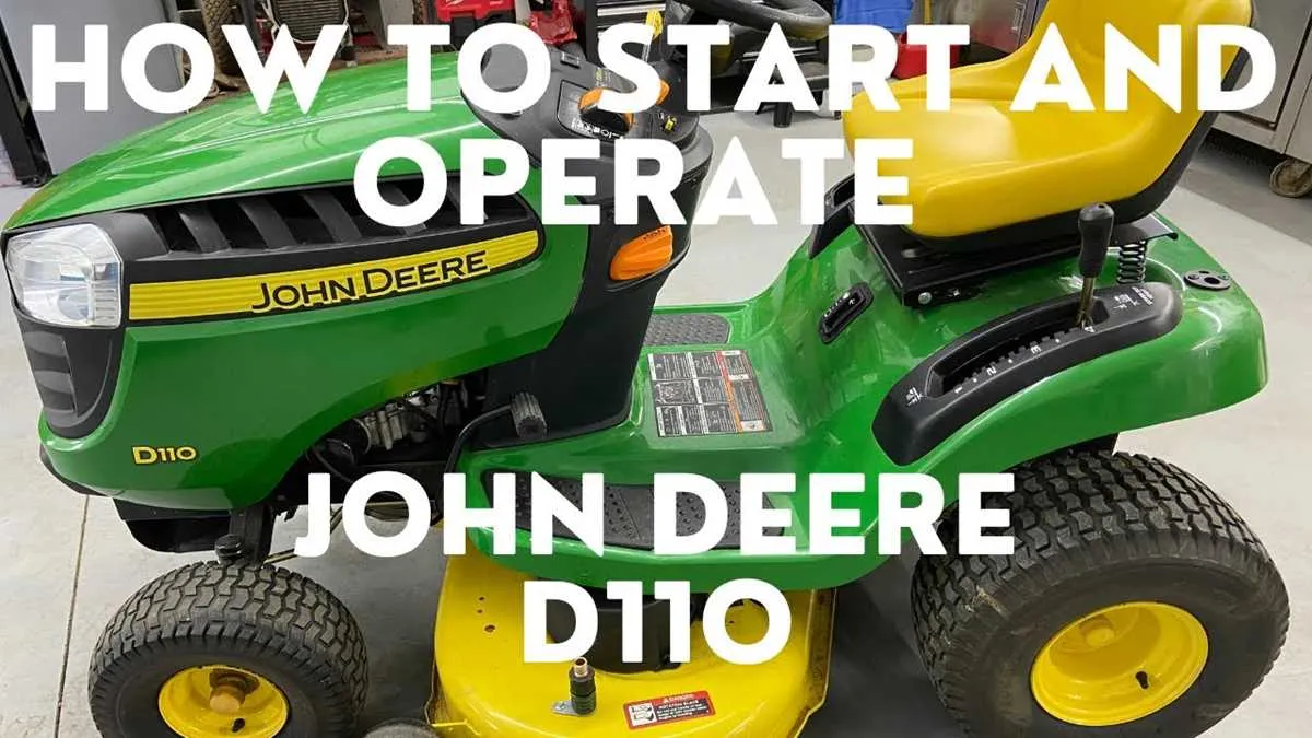 john deer d110 specs john deer d110 specs