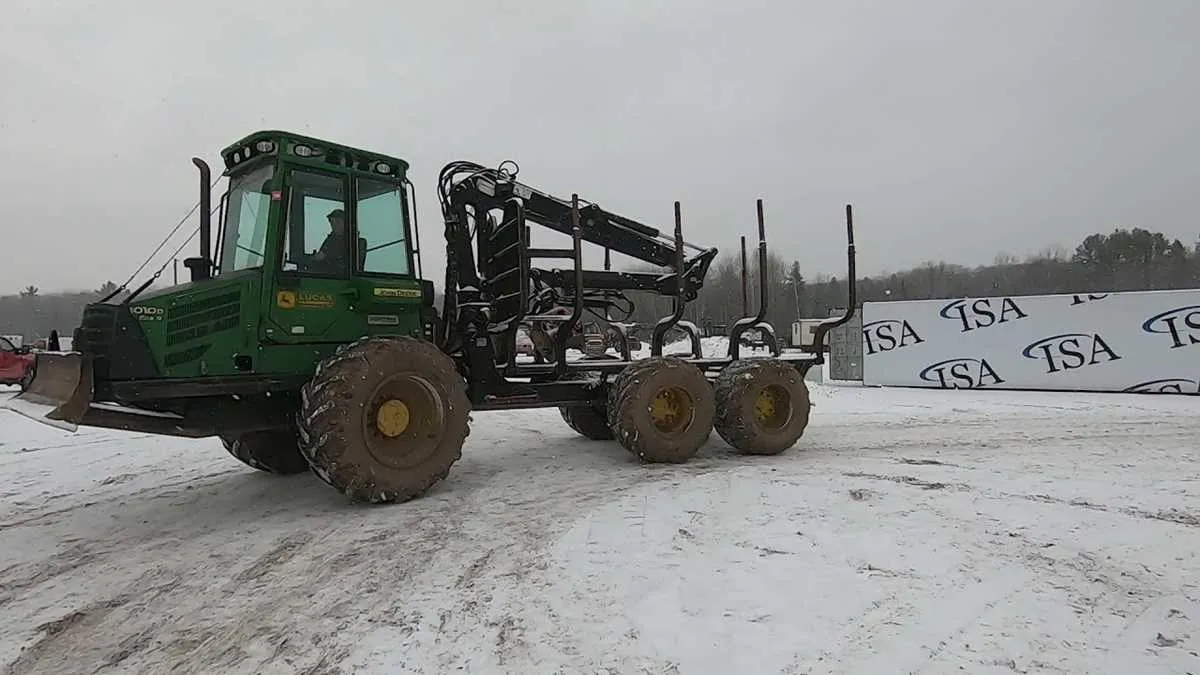 john deere 1010d forwarder specs
