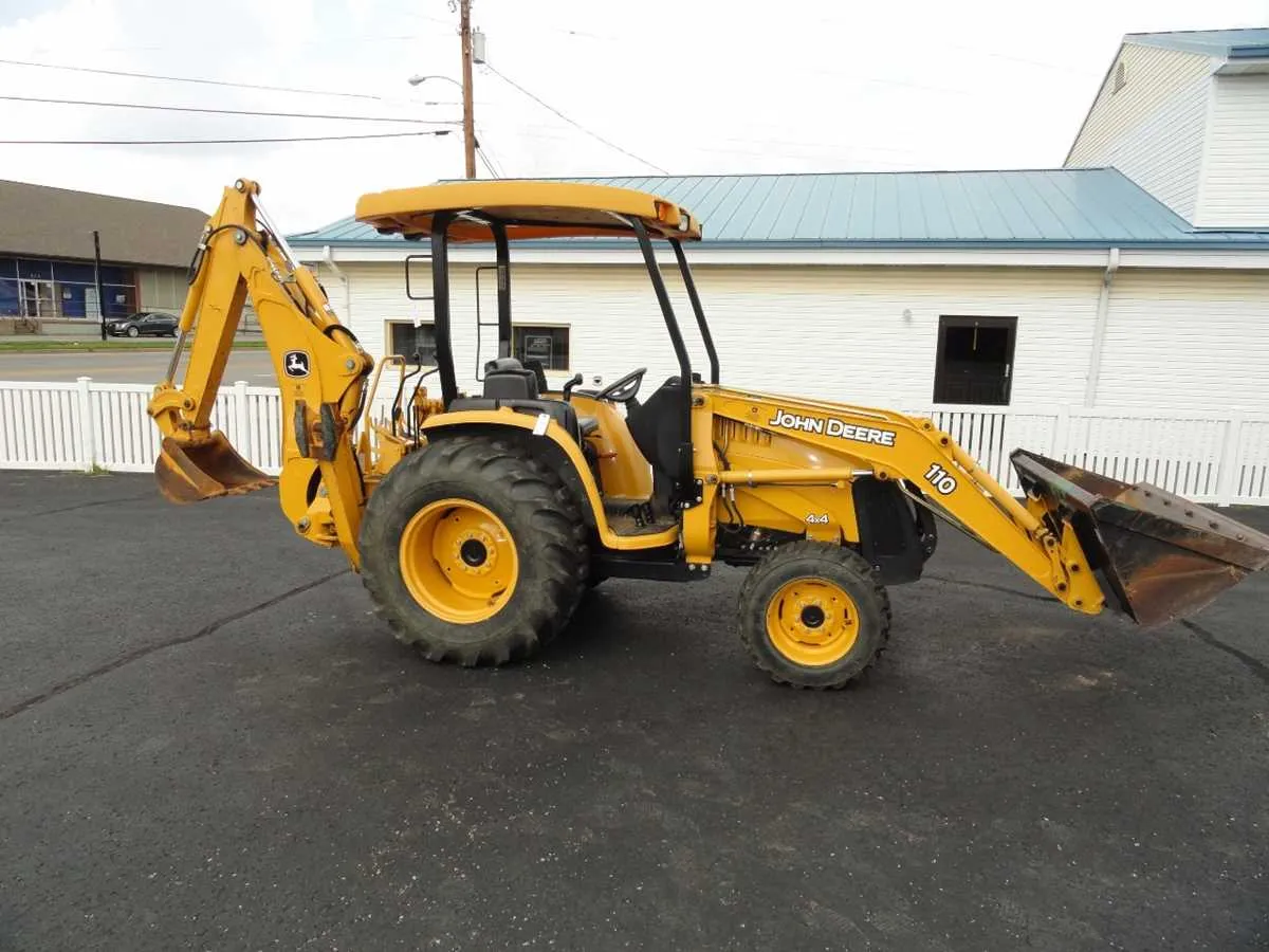 john deere 110 backhoe specs