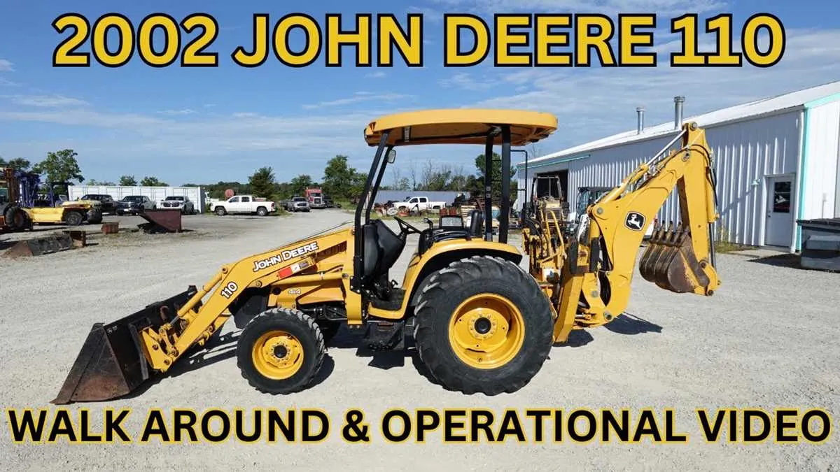 john deere 110 tractor loader backhoe specs