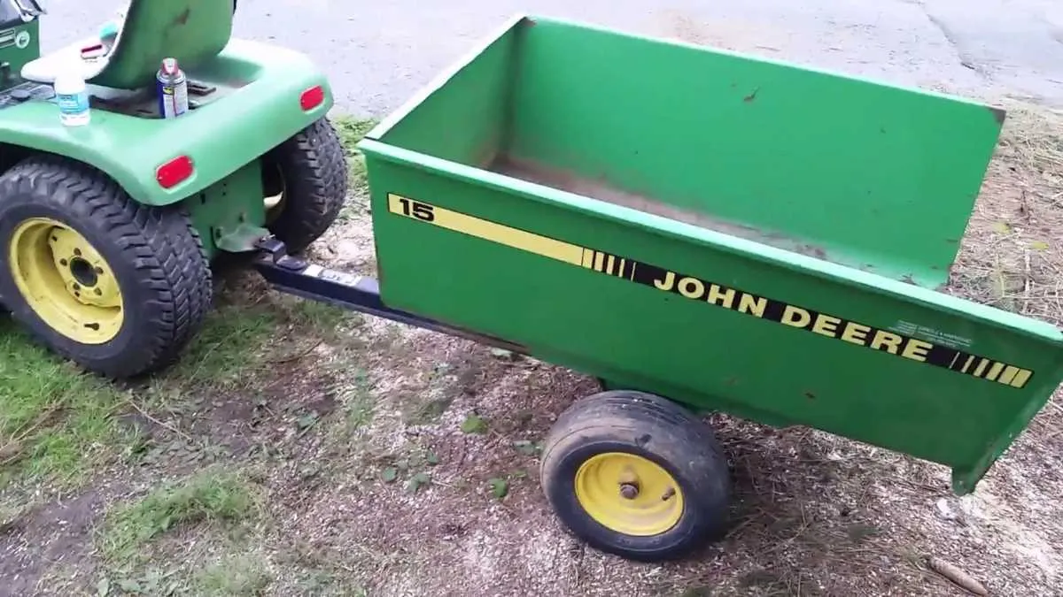 john deere 15 cart specs