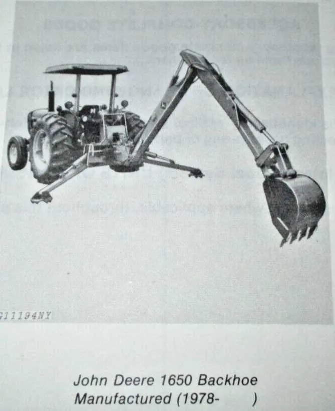 john deere 1650 specs