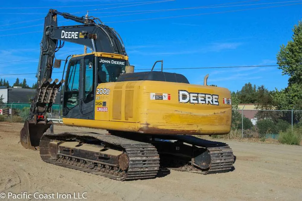john deere 200d excavator specs hydraulic flow