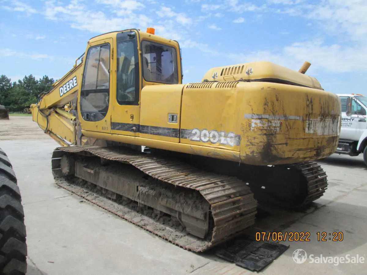 john deere 200lc specs