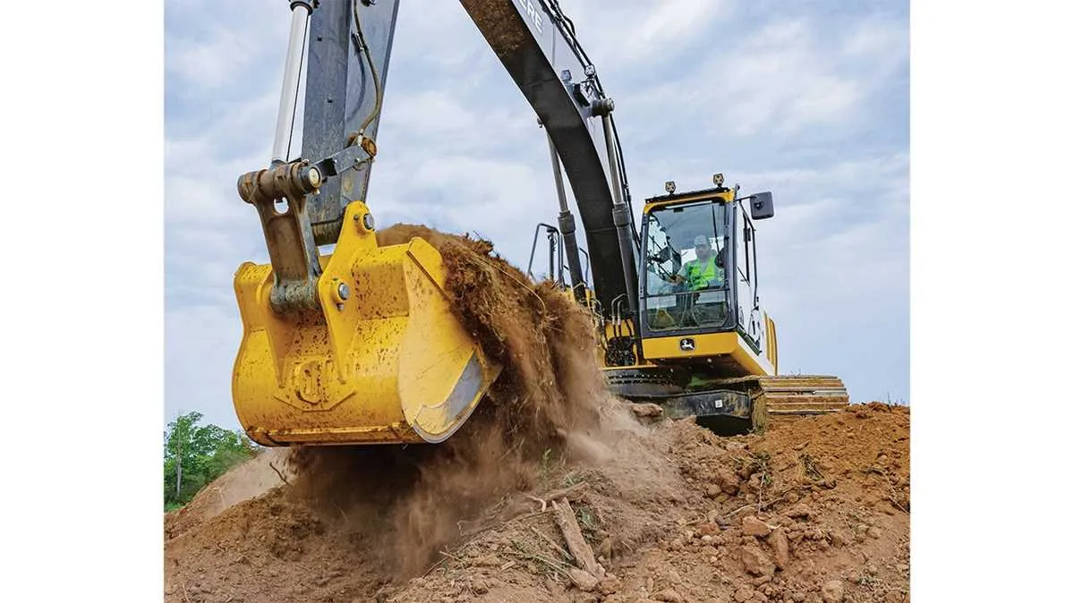 john deere 220 excavator specs