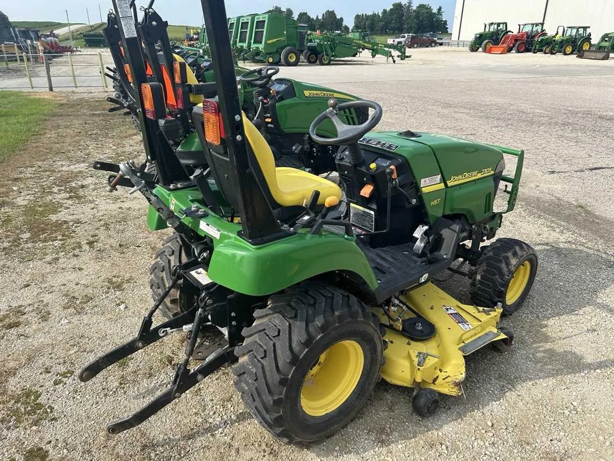 john deere 2305 hst diesel 4x4 tlb specs