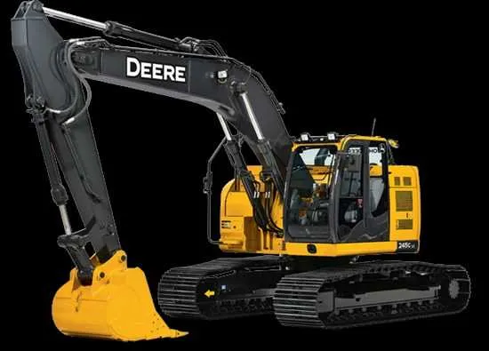 john deere 245 excavator specs