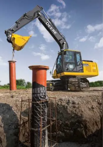 john deere 245g lc specs